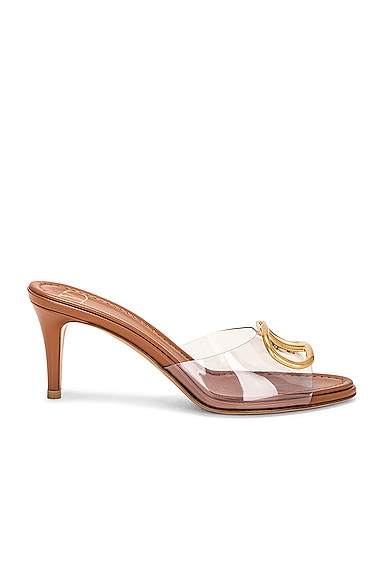 V Logo Slide Sandal