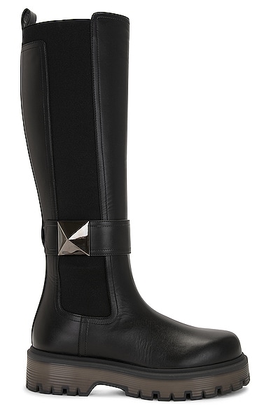 One Stud Boot in Black