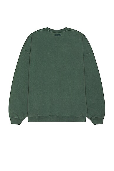 Shop Vetements 1000 Percent Sweatshirt In Police Green