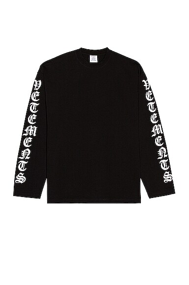 【中古】VETEMENTS Gothic Font ロンT XS VETF-MS66_V1.jpg