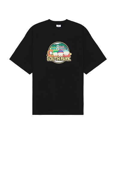 VETEMENTS Southpark Oversized T-Shirt in Black