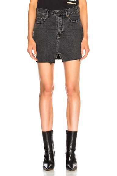 x Levis Denim Mini Skirt