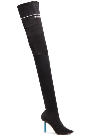 Thigh High Sock Boots