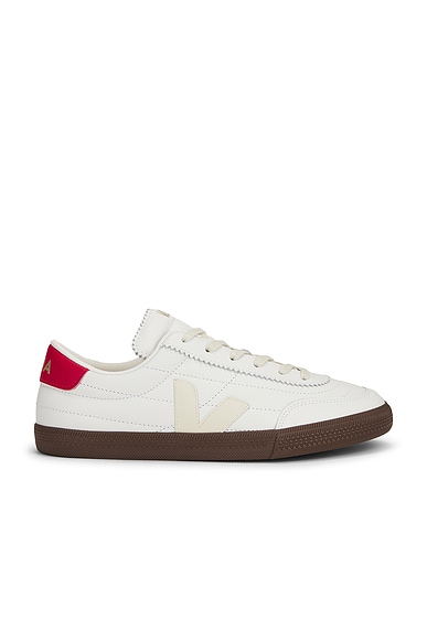 Veja Panenka Sneakers in White, Pierre, Pekin, & Bark