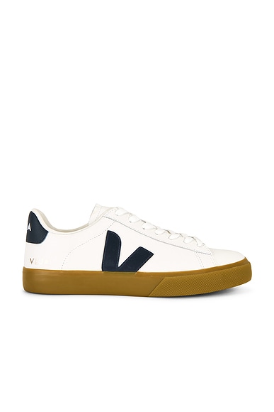Veja Campo Sneaker in White, Nautico, & Natural