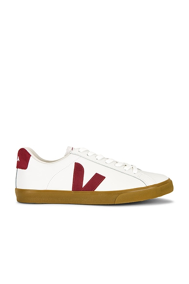 Veja Esplar Sneaker in White, Pepper, & Natural