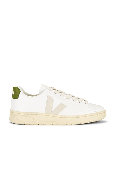 Veja Urca Sneaker in White, Pierre, & Kiwi