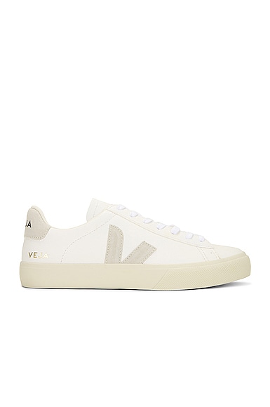 veja campo chromefree leather white black