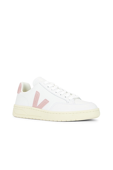 Shop Veja V-12 Sneaker In Extra White & Babe