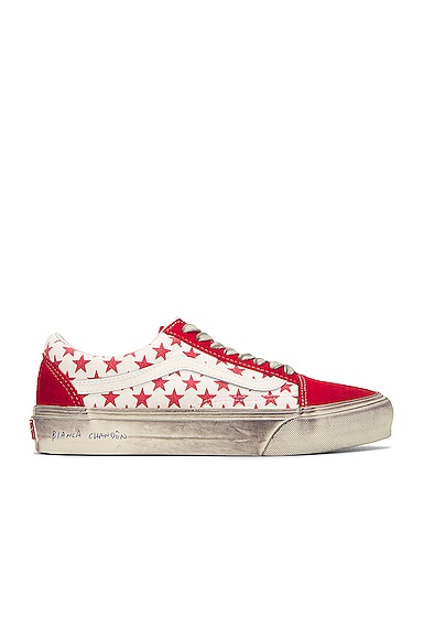 Vans Vault x Bianca Chandon OG Old Skool LX in Stressed Red