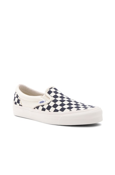 OG Classic Canvas Checkerboard Slip On LX