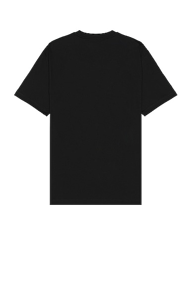 Shop Versace Compact Tribute T-shirt In Black