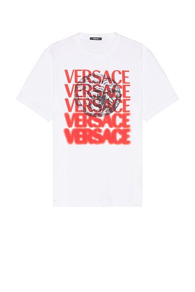 VERSACE T-Shirt in White