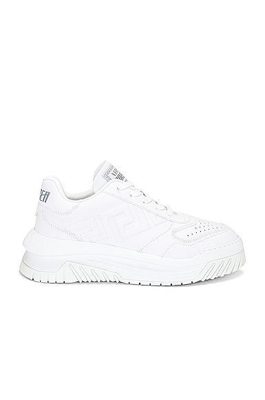 VERSACE Sneaker in Optical White | FWRD