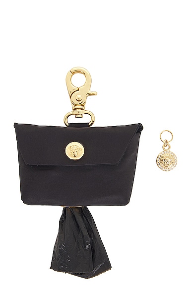 VERSACE Medusa Dog Waste Bag in Black