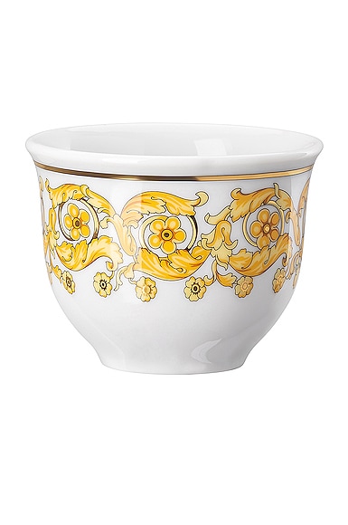 Click to view more detailed imagery on our partner's website Versace Medusa Rhapsody Set Of 6 Mugs In Gold