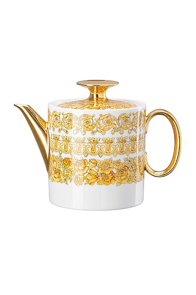 Click to view more detailed imagery on our partner's website Versace Medusa Rhapsody Tea Pot In White