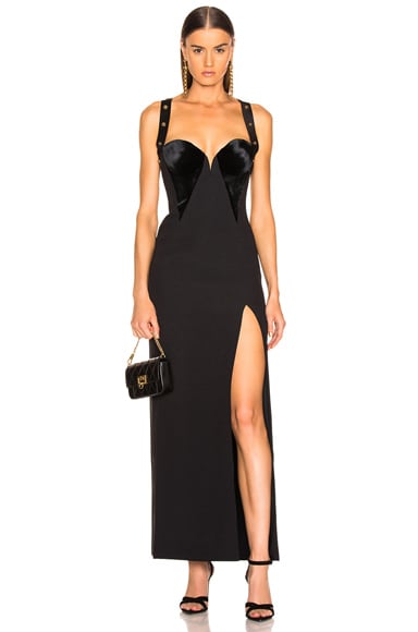 Crossback Bustier Gown