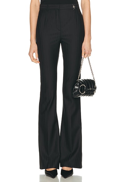 VERSACE Flare Pant in Black