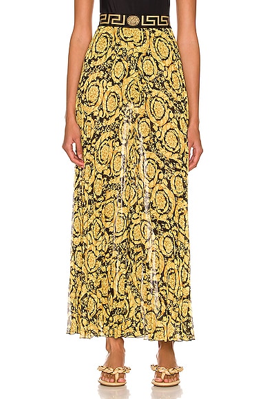 Barocco All Over Plisse Pant