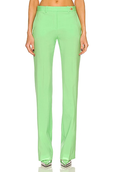 VERSACE Tailored Pant in Mint