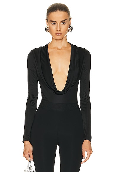 Versace Bodysuit In Black