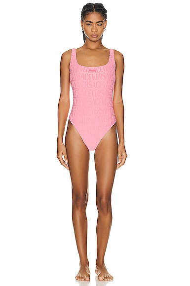 ワンピース水着 VERSACE Woman Swimsuit Pink 10014061A12919 5PC40 Pink One-piece swimsuit Versace - Vitkac AS