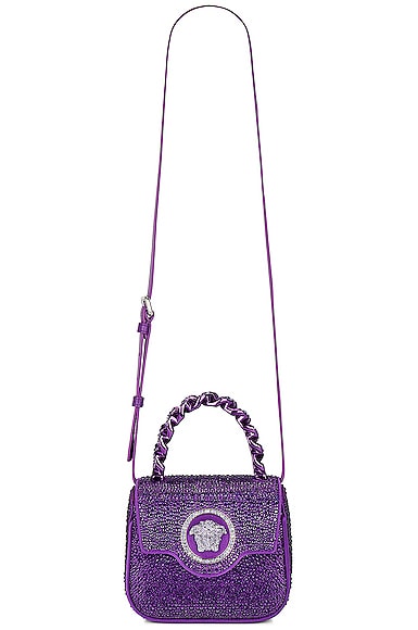 Versace Pink 'La Medusa' Top Handle Bag