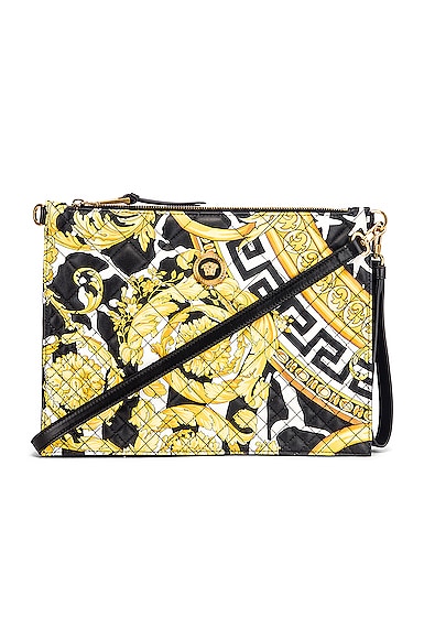 Quilted Icon Pouch Bag