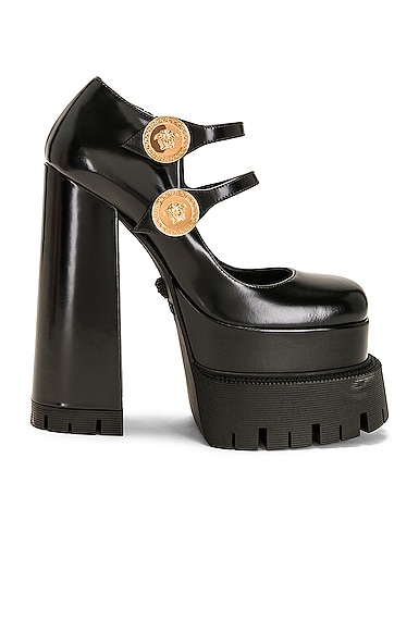 Double Strap Mary Jane Platforms