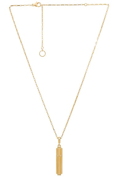 Vision of Self Icon Necklace in Gold Polished