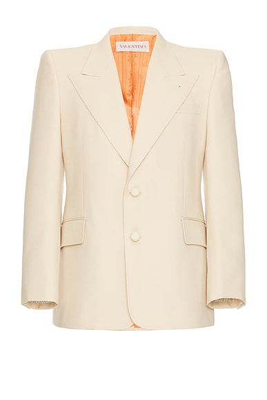Valentino Blazer Jacket in Burro