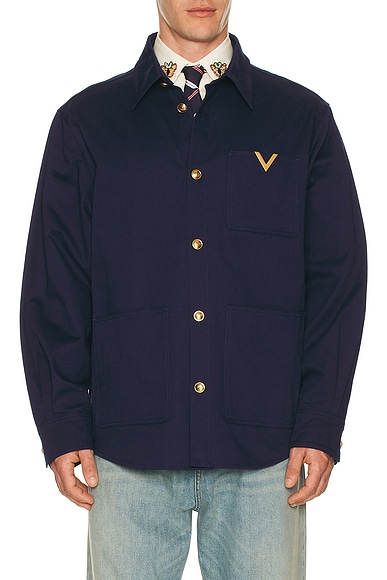 Classic Cotton Gabardine Jacket