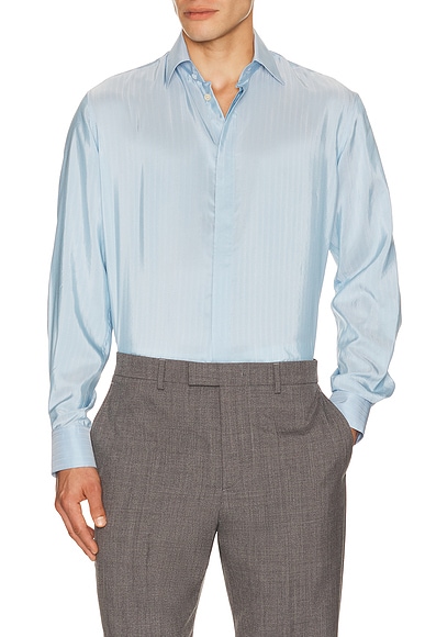 Camicia Manica Lunga Silk Shirt