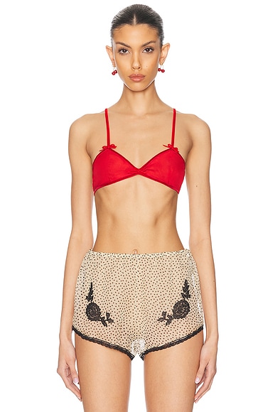 Valentino Solid Bra in Paris
