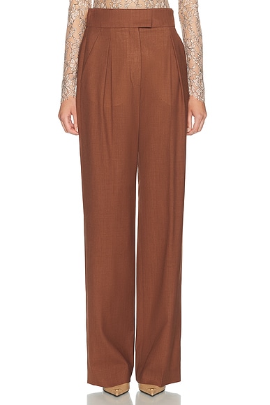 Valentino Functional Suiting Pant in Foundation