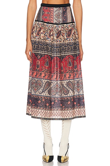 Valentino Voyage Imaginaire Skirt in Multicolor