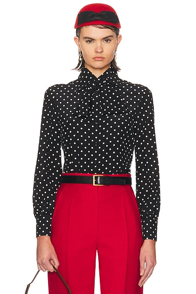 Plusdepois Pois Medio Shirt