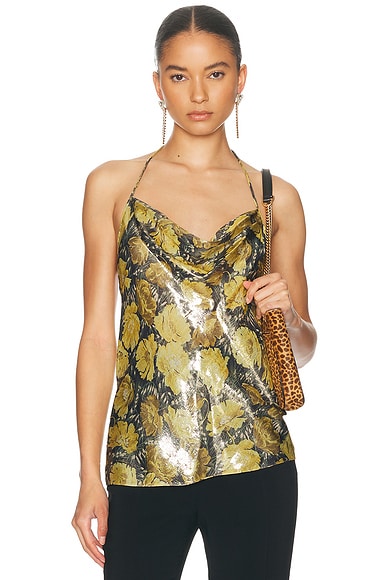 Lurex Apres L'Hiver Poppies Top