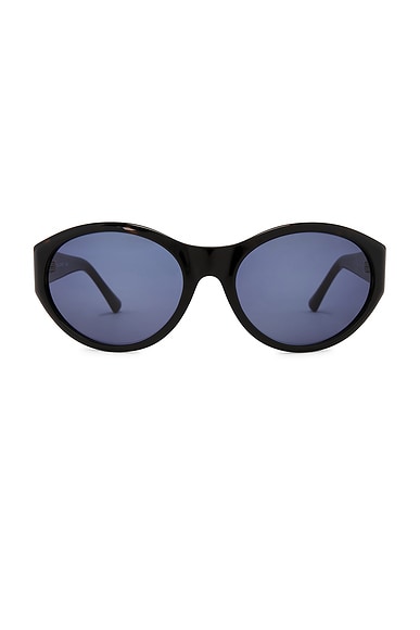 Vincent Boulevard Camille Sunglasses in Onyx & Navy