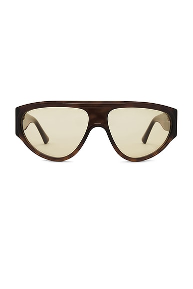 Vincent Boulevard Valletta Sunglasses in Sepia & Saffron