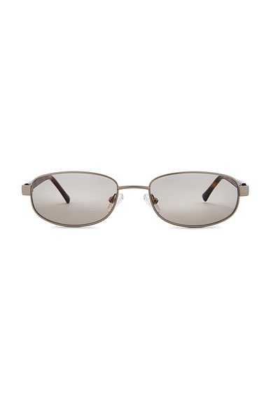 Vincent Boulevard Canoga Sunglasses in Silver & Sage