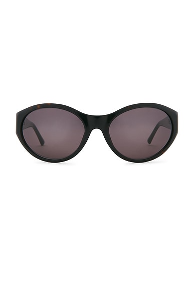 Vincent Boulevard Camille Sunglasses in Onyx & Grey