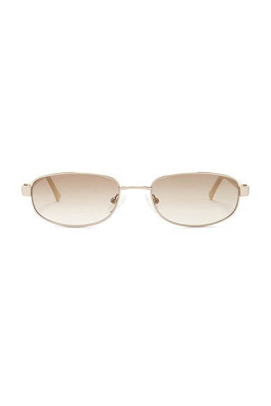 Vincent Boulevard Canoga Sunglasses in Silver & Sable