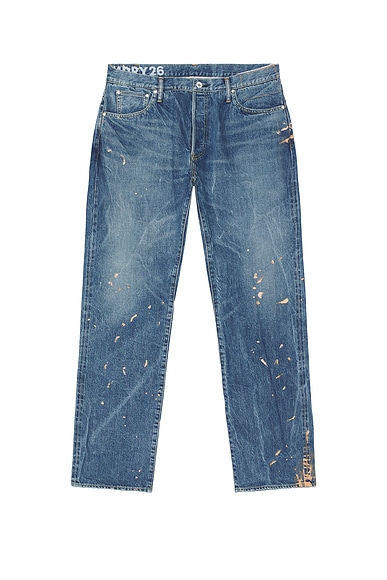 Visvim Social Sculpture 11 Dry-26 in Indigo