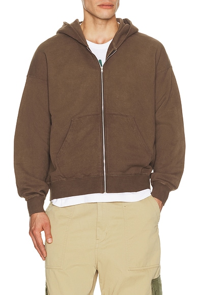 Visvim Jumbo Sb Hoodie F.z. (n.d.) in Mud