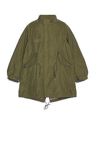 Visvim Six-Five Fishtail Parka in Olive | FWRD