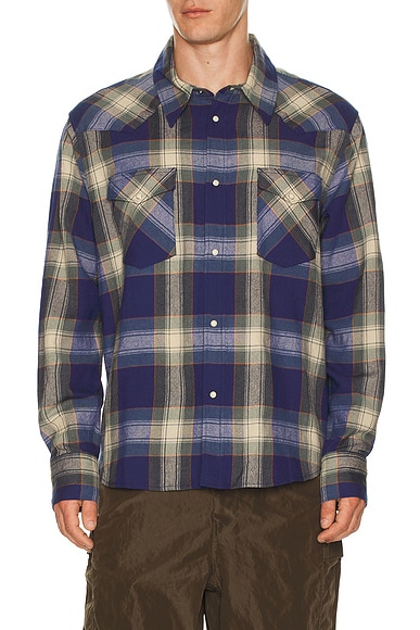 Four Corners Check Long Sleeve Shirt