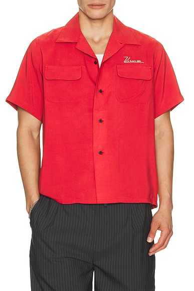 Visvim Judd Shirt in Red