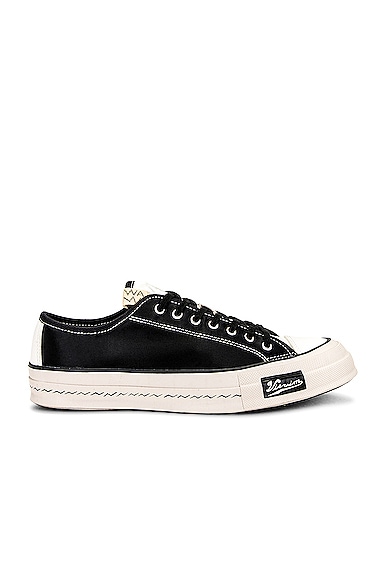 Shop Visvim Skagway Lo Sneaker In Black